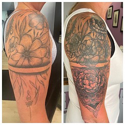 Cover up in progress