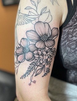 Peach blossoms