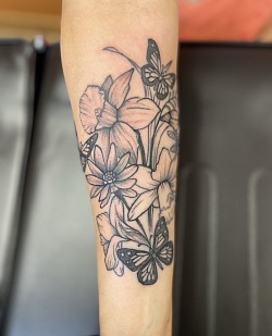 Family Birth month flower design!